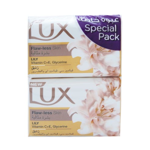 Lux Soap Flawless Skin Lily 6's 170g 