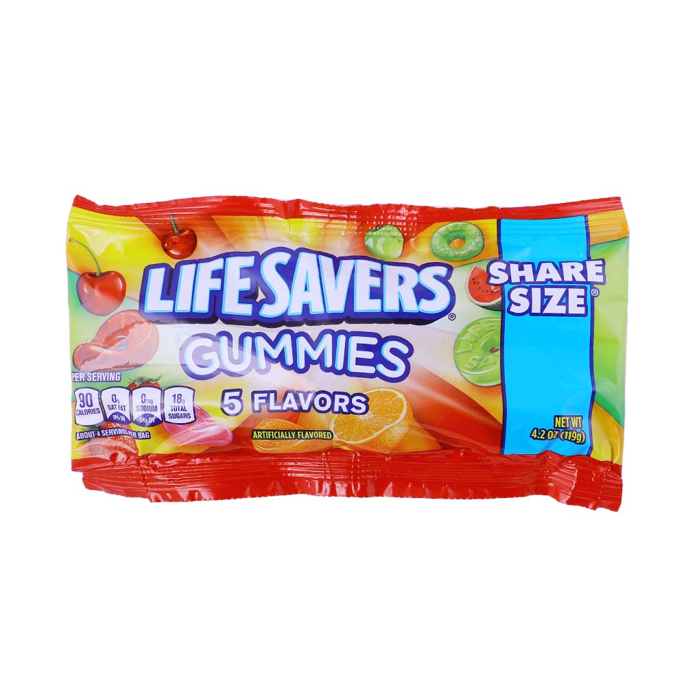 Lifesavers 5 Flavor Gummies 4.2oz