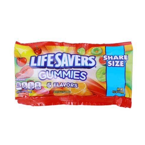 Lifesavers 5 Flavor Gummies 4.2oz 