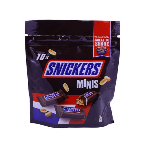 Snickers Mini 180g [10 Pieces] 