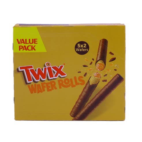 Twix Caramel Wafer Rolls 5x22.5g 