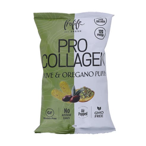 Prolife Pro Collagen Olive & Oregano Flavour Puffs 60g 