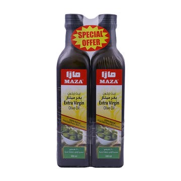 Maza Extra Virgin Olive Oil 2x500ml [Special Offer]