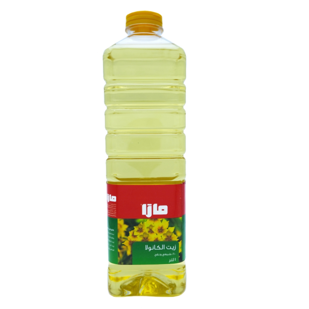 Maza Canola Oil 1L back image
