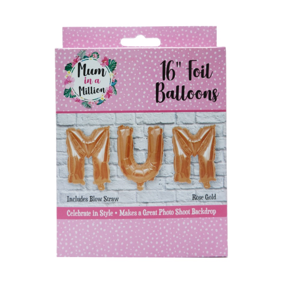 Mum In a Million Foil Balloon