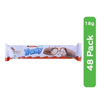 Kinder Tronky Chocolate Bar 48x18g 