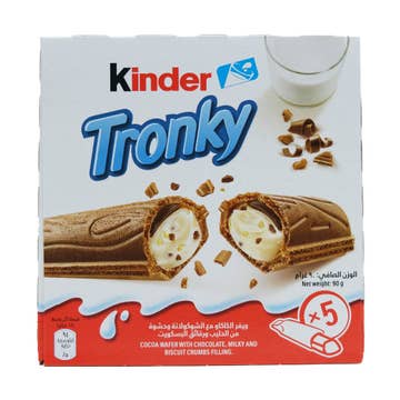 Kinder Tronky Milk Chocolate Bar 90g 