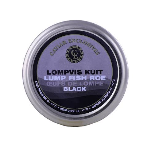 Caviar Exclusives Lump Fish Roe Black 100g 