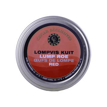 Caviar Exclusives Lump Fish Roe Red 100g 