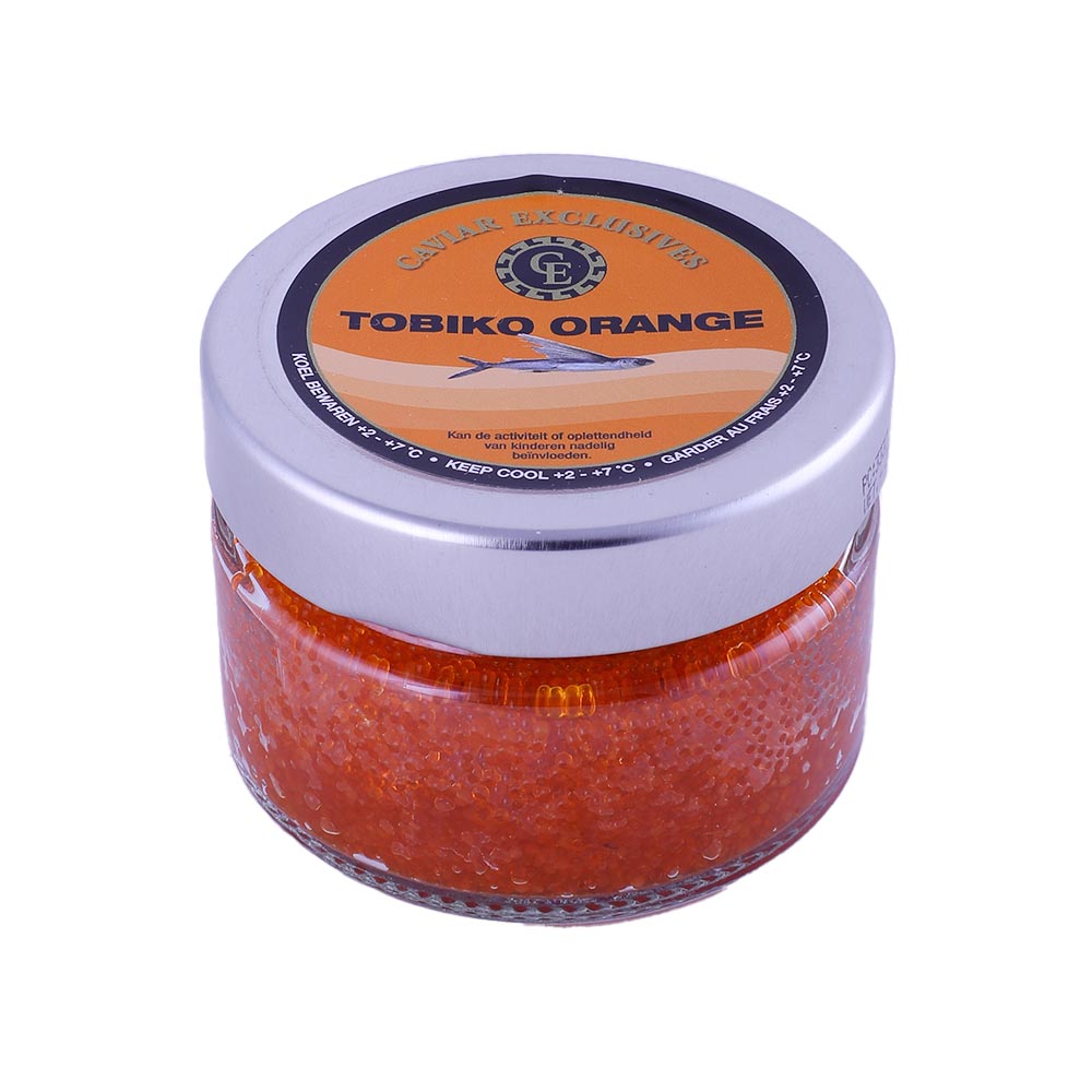 Caviar Exclusives Tobiko Orange 80g back image