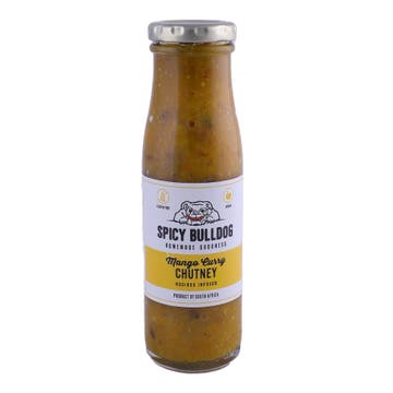 Spicy Bulldog Mango Curry Chutney 250g 