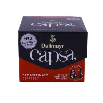 Dallmayr Capsa Decaffeinato Espresso Capsules [10 Pack] 