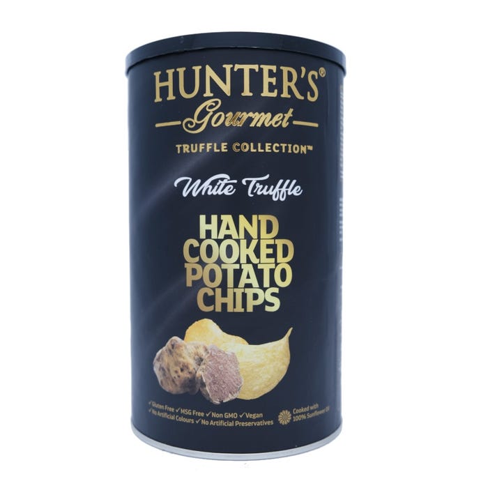 Hunter's Gourmet Potato Chips White Truffle 150g