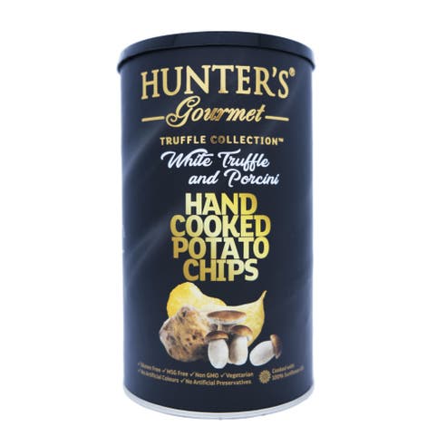 Hunter's Gourmet Potato Chips White Truffle & Porcini 150g 