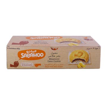 Sabahoo Maamoul Date Cookie 6x50g 