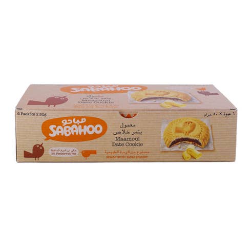 Sabahoo Maamoul Date Cookie 6x50g 