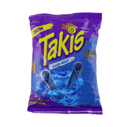 Takis Blue Heat Chilli Pepper Chips 113.4g 