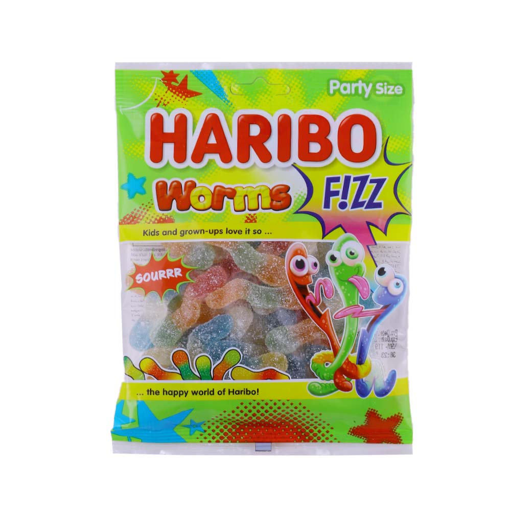 Haribo Fizz Worms 70g