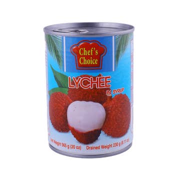 Chef's Choice Lychee in Syrup 565g 