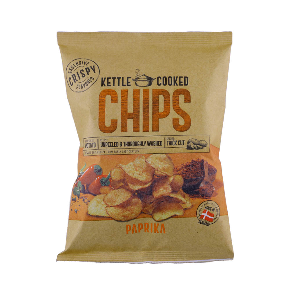 Kettle Chips Cooked Chips Paprika 150g