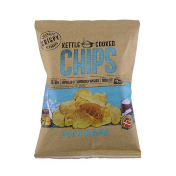 Chips Kettle Cooked Salt & Vinegar Potato Chips 150g 