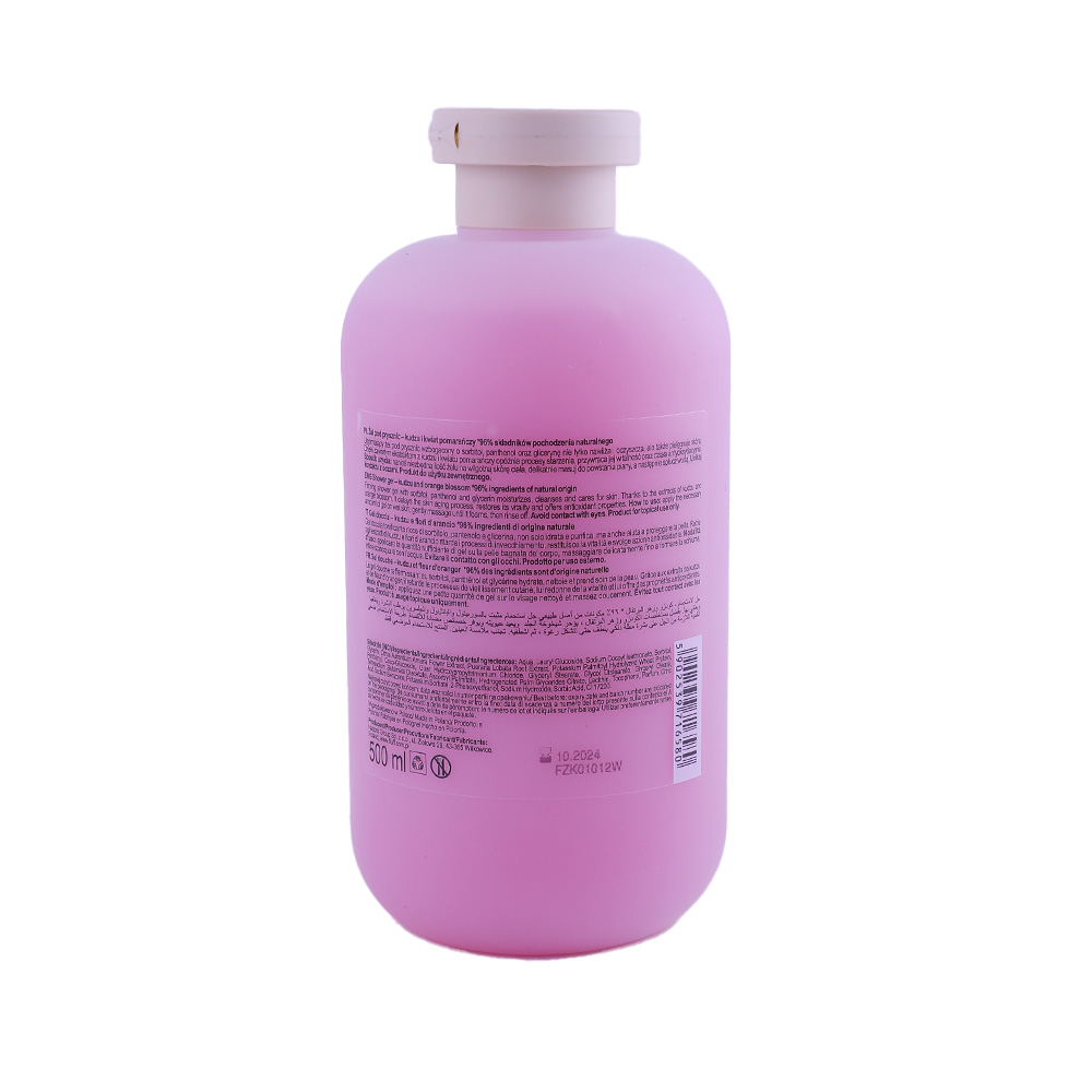 Fluff Kudzu & Orange Flower Shower Gel 500ml back image