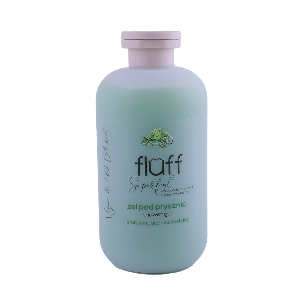 Fluff Cucumber & Tea Shower Gel 500ml