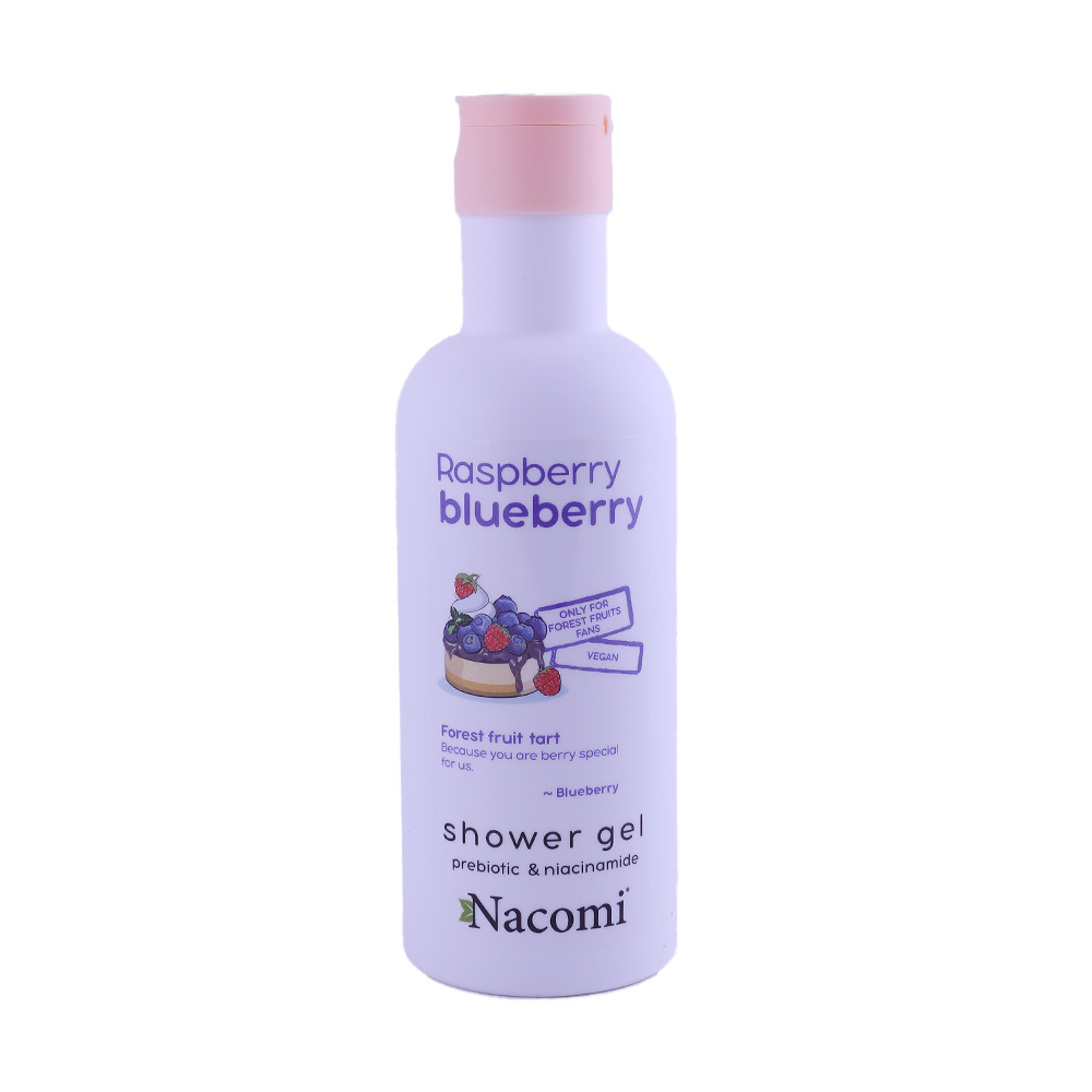 Nacomi Raspberry & Blueberry Shower Gel 300ml