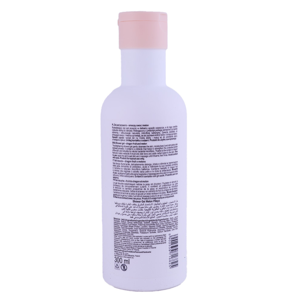 Nacomi Melon Pitaya Shower Gel 300ml back image