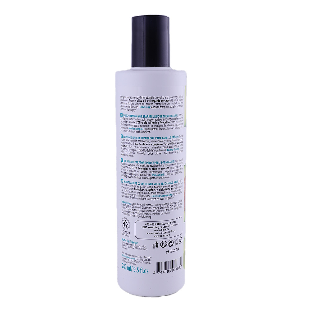 Organic Shop Avocado & Olive Repairing Conditioner 280ml back image