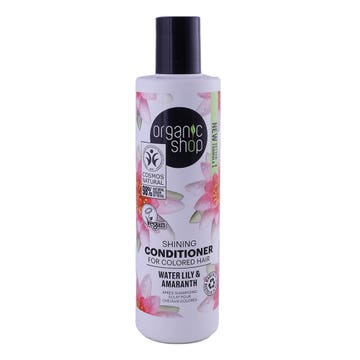 Organic Shop Water Lily & Amaranth Shining Conditioner For Colored Hair 280ml 