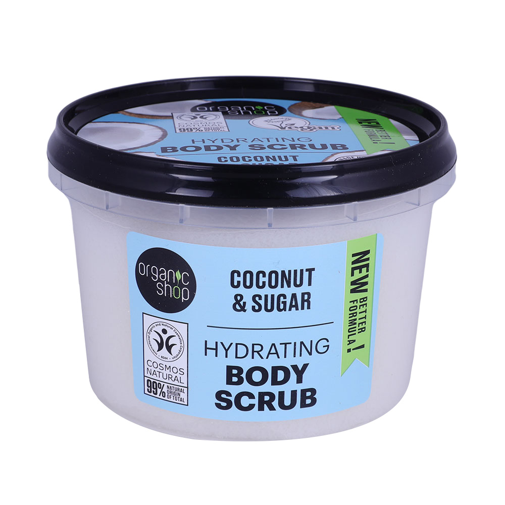 Organic Shop Coconut & Sugar Hydrating Body Scrub 250ml 