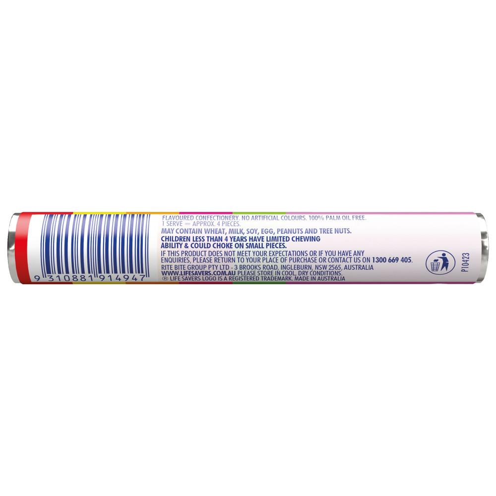 Life Savers Musk 34g back image
