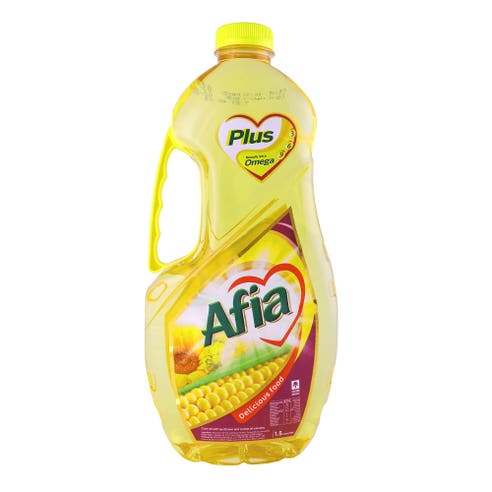 Afia Corn Oil Omega Plus 1.5L 