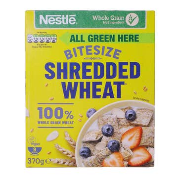Nestle Bitesize Shredded Wheat Cereal 370g 