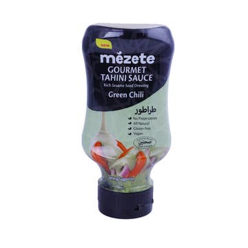 Mezete Green Chilli Gourmet Tahini Sauce 315g 