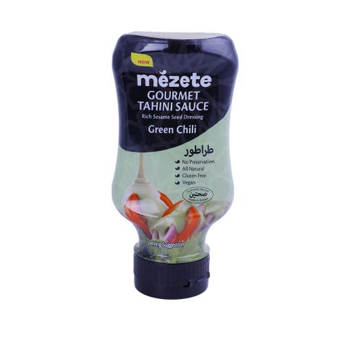 Mezete Green Chilli Gourmet Tahini Sauce 315g 