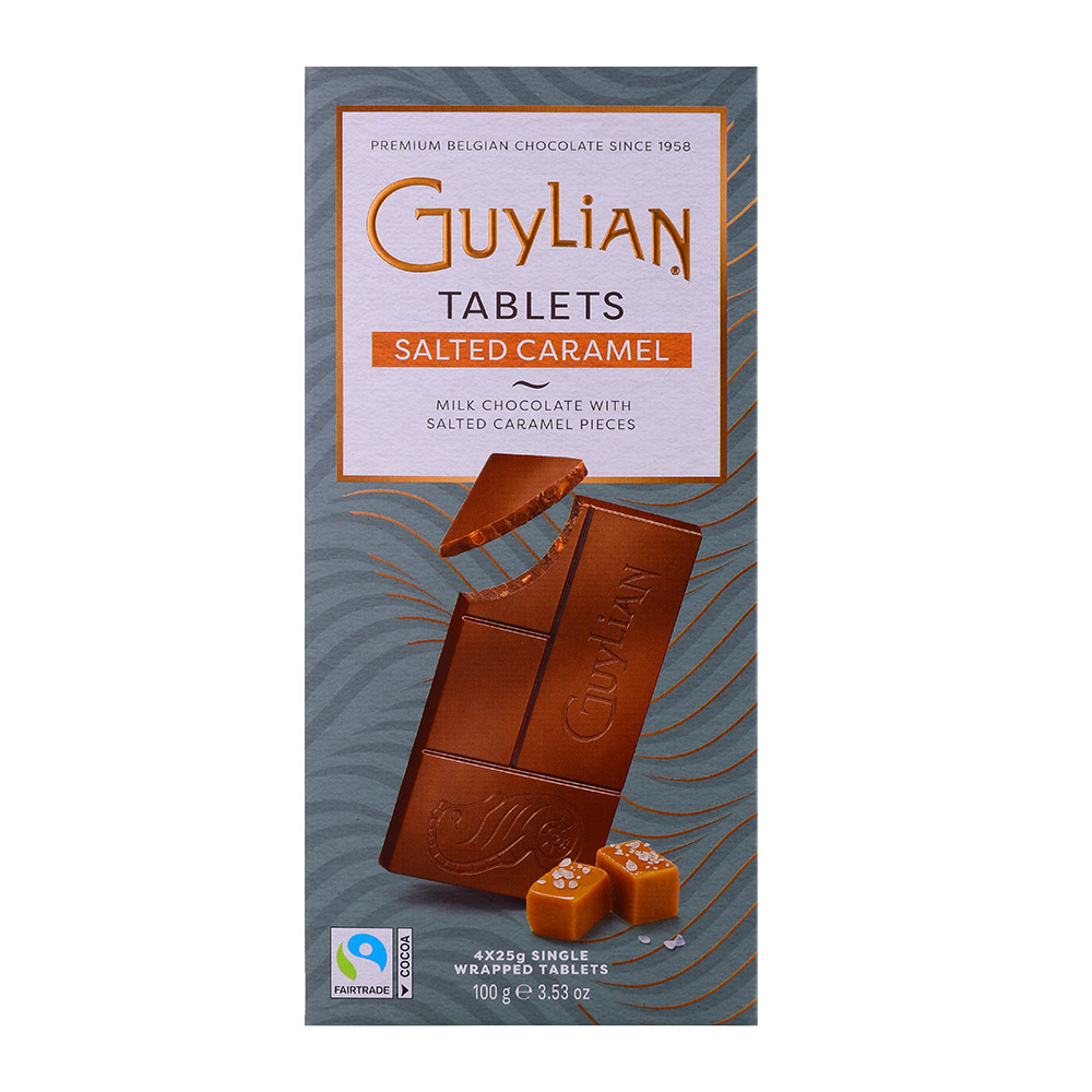 Guylian Tablets Salted Caramel Milk Chocolate 100g
