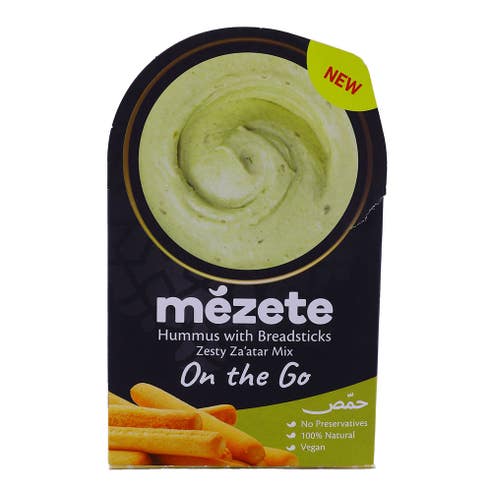 Mezete Dip & Go Zaatar Hummus 92g 