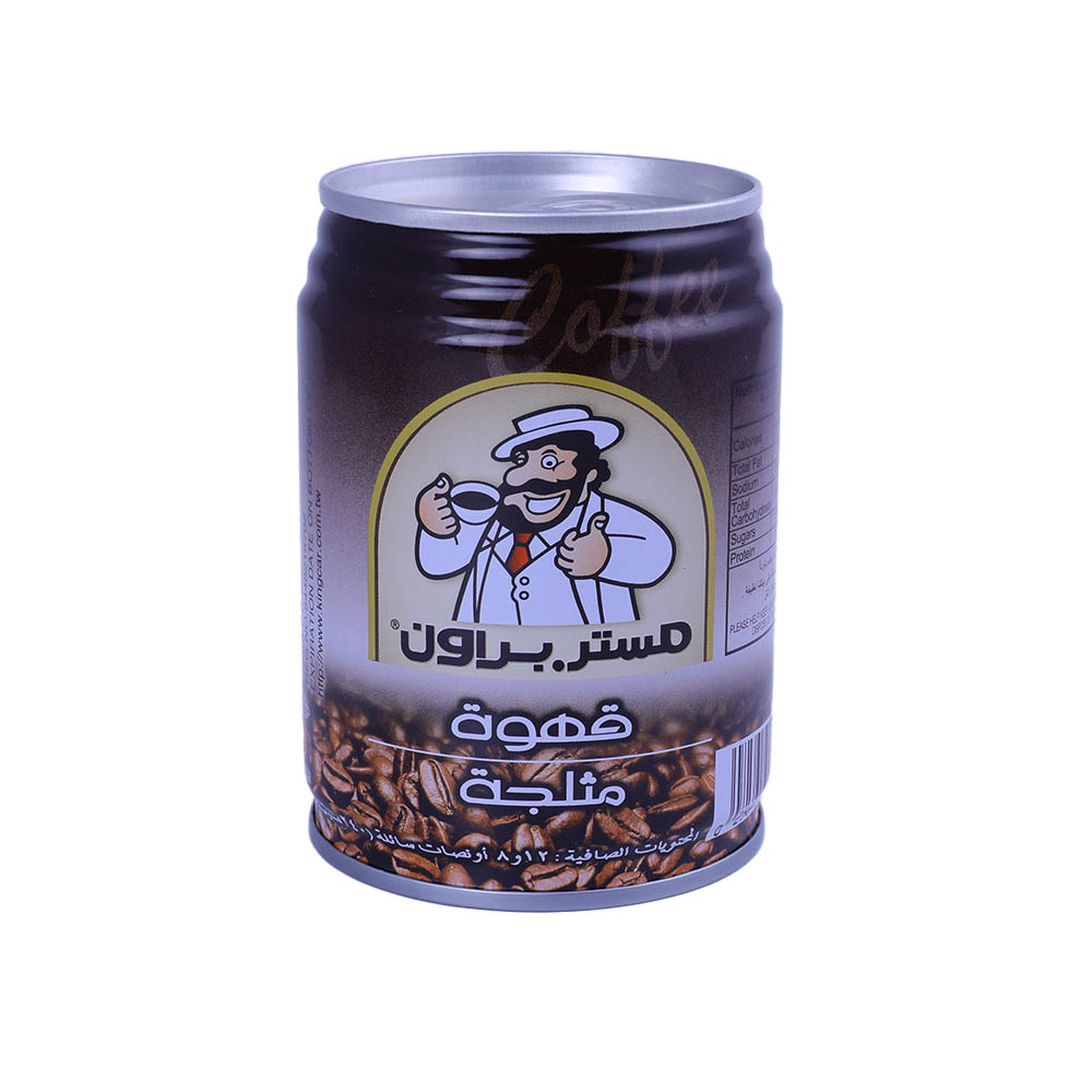 Mr.Brown Natural Iced Coffee 240ml back image