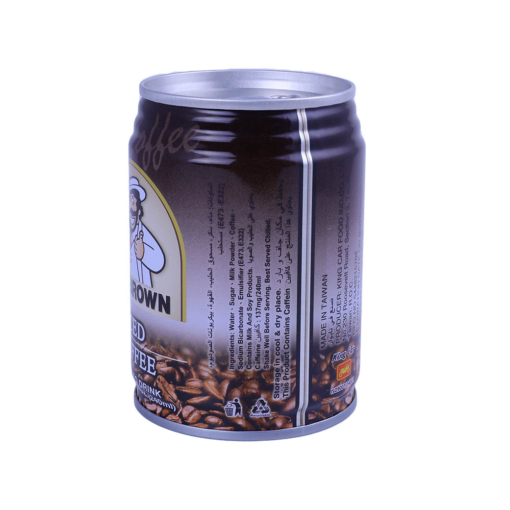 Mr.Brown Natural Iced Coffee 240ml right side image