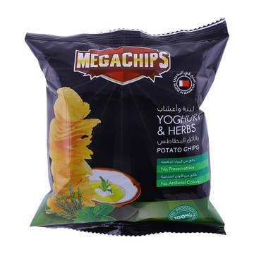 Mega Chips Yoghurt & Herbs Potato Chips 13g 
