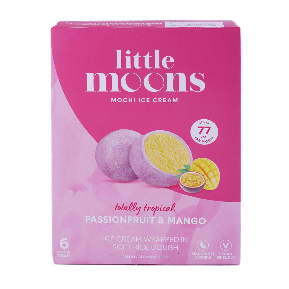 Little Moons Passionfruit And Mango Mochi Ice Cream 192g