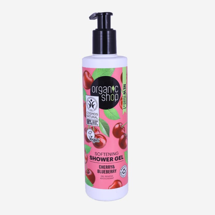 Organic Shop Cherry & Blueberry Softening Shower Gel 280ml