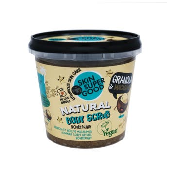 Organic Shop Granola & Macadamia Nut Natural Body Scrub 360ml 