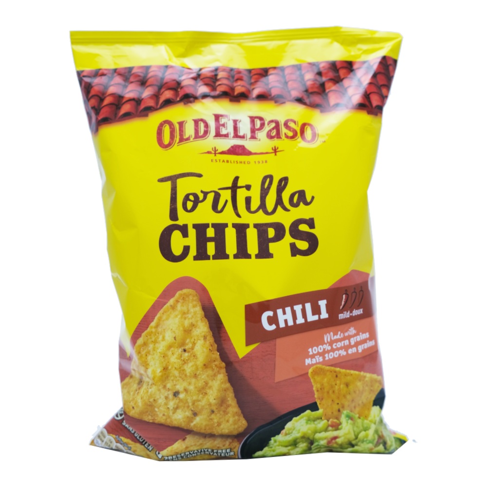 Old El Paso Chilli Tortilla Chips 185g