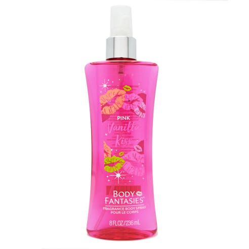 Body Fantasies Pink Vanilla Kiss Body Spray 236ml 