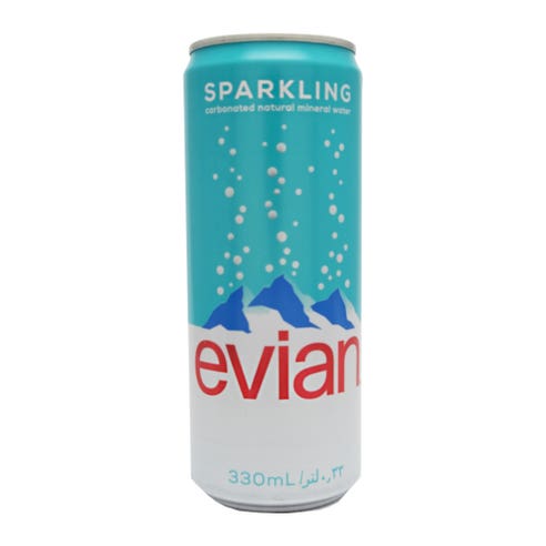 Evian Sparkling Water 330ml 