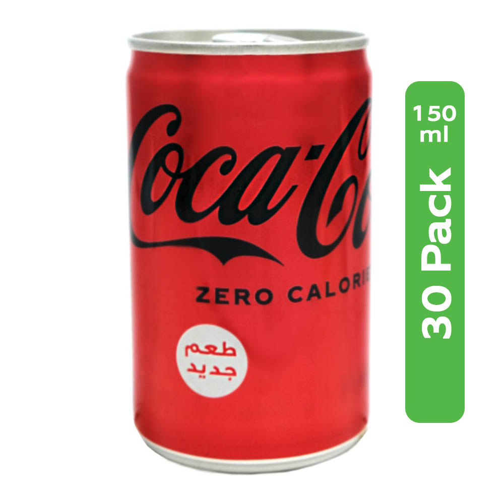 Coca-Cola Zero Calories Can 30x150ml
