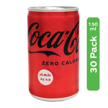 Coca-Cola Zero Calories Can 30x150ml 